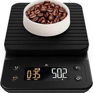 Greater Goods Coffee Scale with Timer, 0.1g Precision for Espresso & Matcha